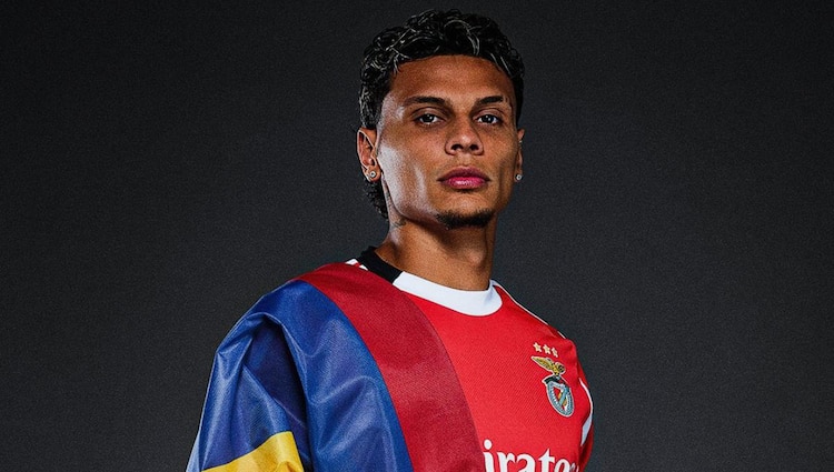 El centrocampista colombiano Richard Ríos porta el dorsal 20 con el S.L. Benfica en la Primeira Liga.