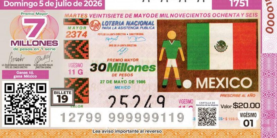 Sorteo Zodiaco 1751 de la Lotería Nacional.