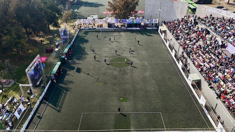 Final del torneo Ōllamaliztli se llevó a cabo en la Ciudad Deportiva de la Magdalena Mixhuca.