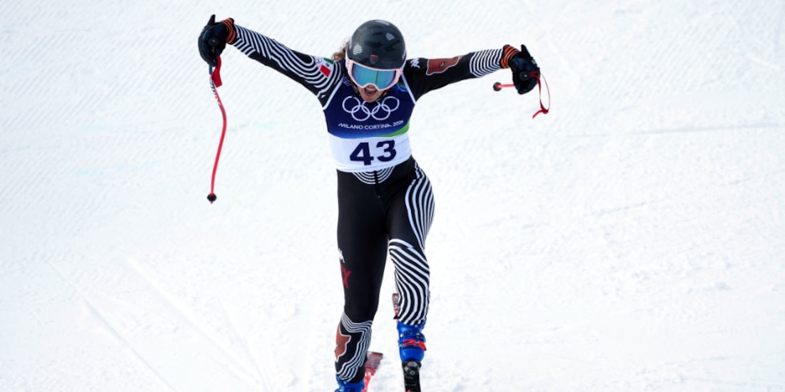 Sarah Schleper hizo historia en los Juegos Olímpicos de Invierno.