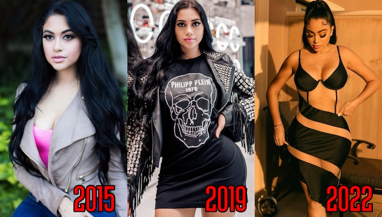Así ha cambiado Jailyne Ojeda