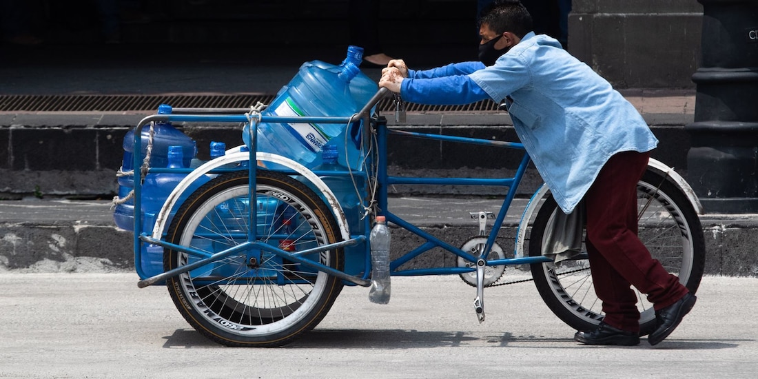 A partir de este lunes 6 de noviembre, el precio de los garrafones de agua en 5 municipios del Edomex subirá 5 pesos.