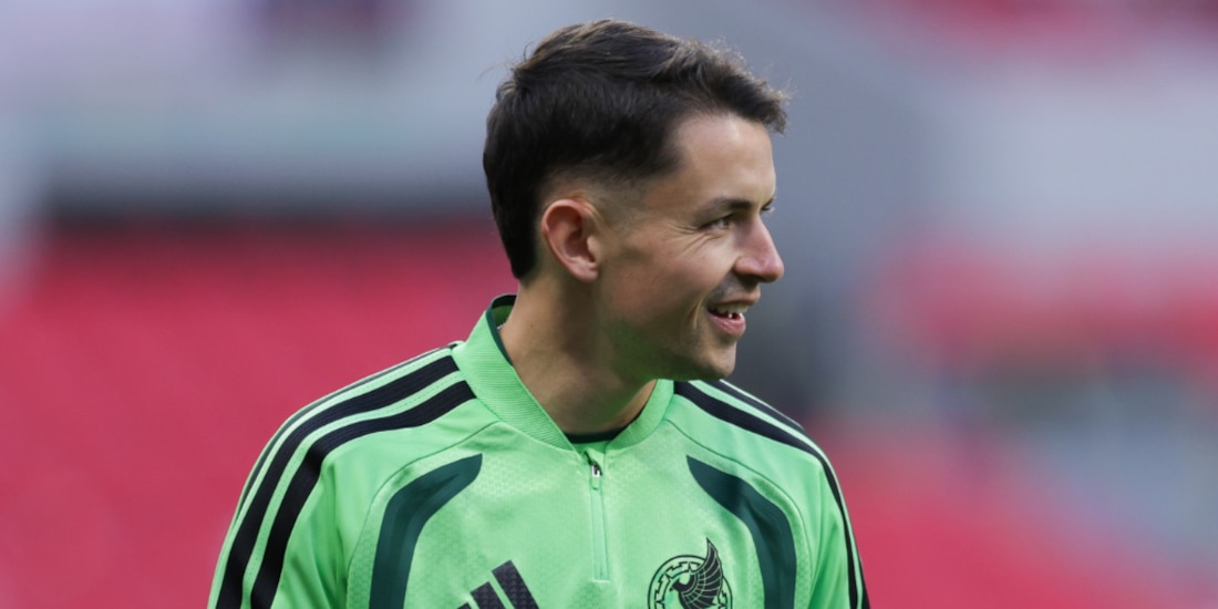 Álvaro Fidalgo va de titular con México.