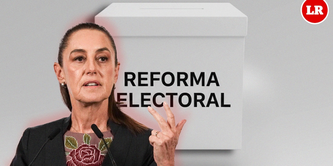 Presidenta Claudia Sheinbaum envía su reforma electoral a la Cámara de Diputados.