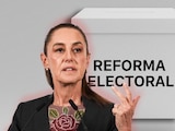 Presidenta Claudia Sheinbaum envía su reforma electoral a la Cámara de Diputados.