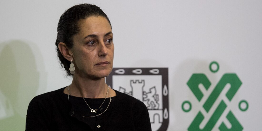 Claudia Sheinbaum, jefa de Gobierno de la Ciudad de México.