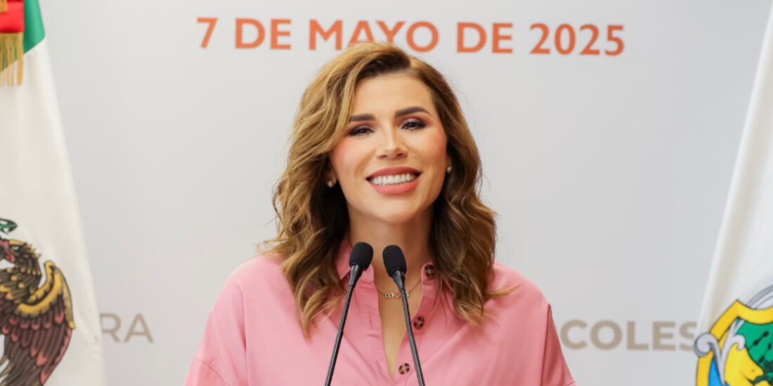 La gobernadora de Baja California, Marina del Pilar Ávila