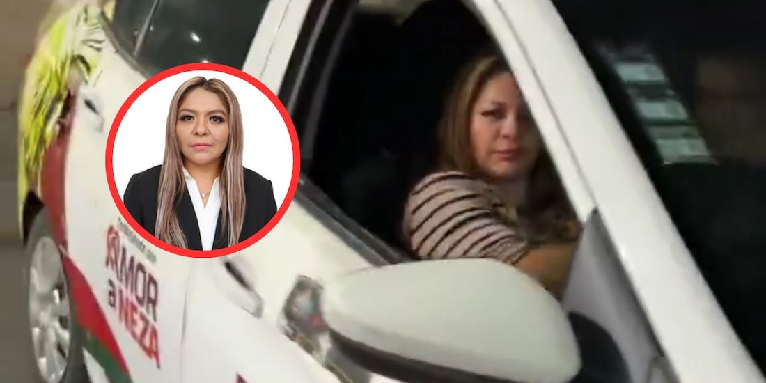 Video exhibe a funcionaria de Neza en presunto estado de ebriedad