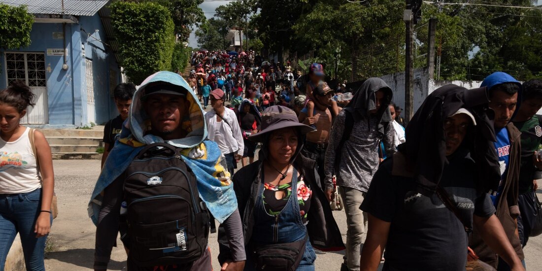 Diputados advierten que la caravana migrante está formada por grupos vulnerables como niños, niñas y mujeres embarazadas.