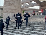 Personal de Seguridad en trabajos de supervisión.