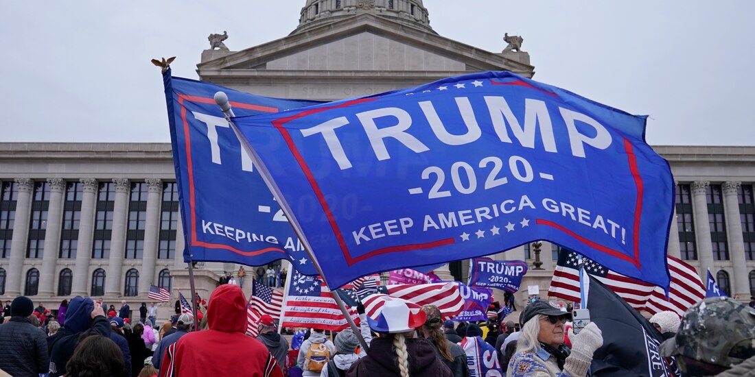 Partidarios de Donald Trump tomaron el Capitolio el 6 de enero de 2021, situación por la que inició el segundo "impeachment" en su contra.