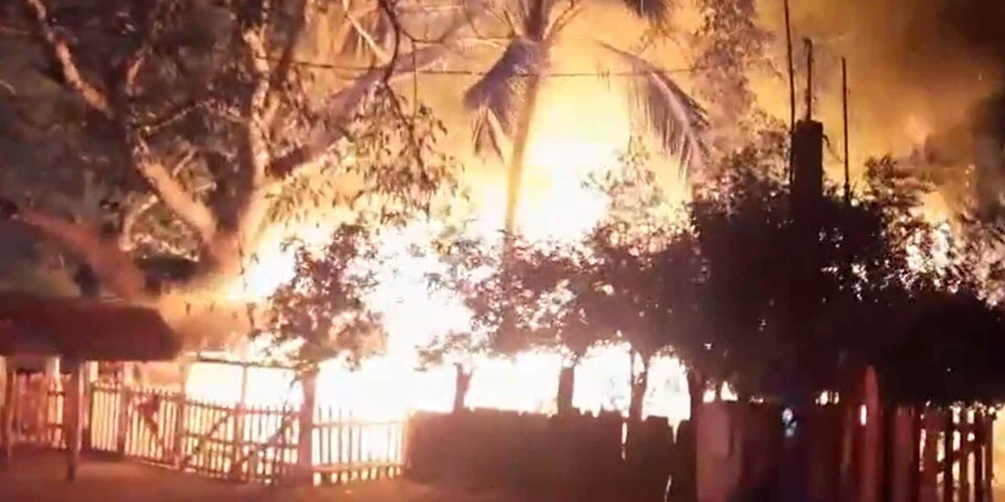 Así se vivió el incendio en el restaurante La Chuparrosa, en Culiacán.