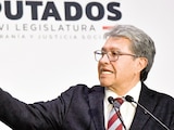 Ricardo Monreal, presidente de la Jucopo de la Cámara de Diputados, el martes.