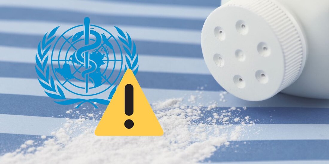 Esta es la advertencia que hizo la OMS sobre el talco.
