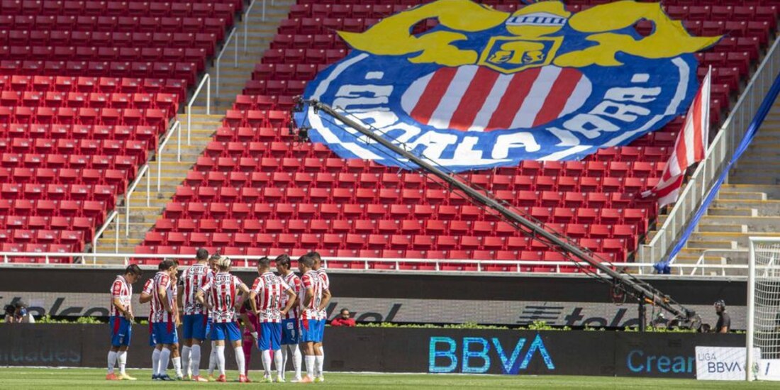 El Estadio Akron previo a un partido de Chivas en la Liga MX.