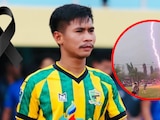 Safwan Awae, de un equipo de Tailandia, falleció tras ser alcanzado por un rayo