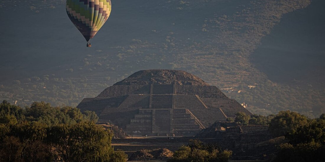 Pirámides de Teotihuacán.