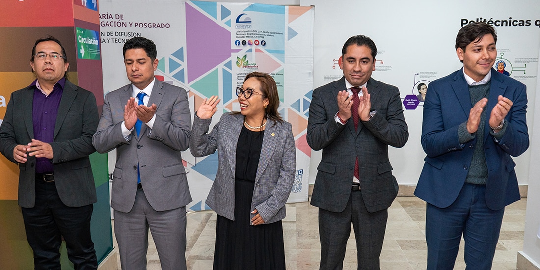 Martha Leticia Vázquez, secretaria de Investigación y Posgrado del IPN, encabezó la apertura.