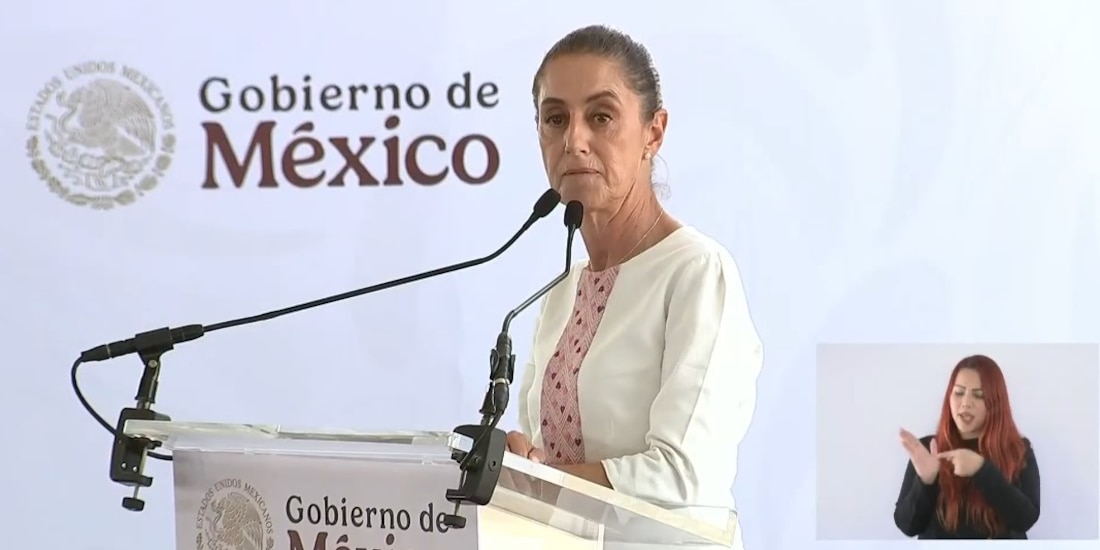 Claudia Sheinbaum encabezó la entrega de viviendas del programa Viviendas para el Bienestar en el municipio de Juárez, Nuevo León.