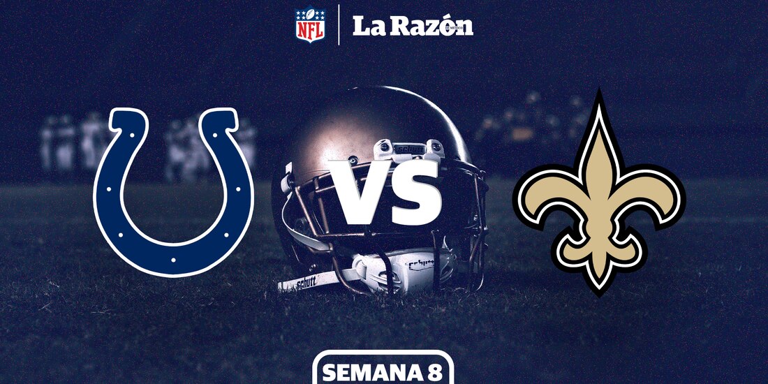 Indianapolis Colts vs New Orleans Saints | Semana 8 NFL