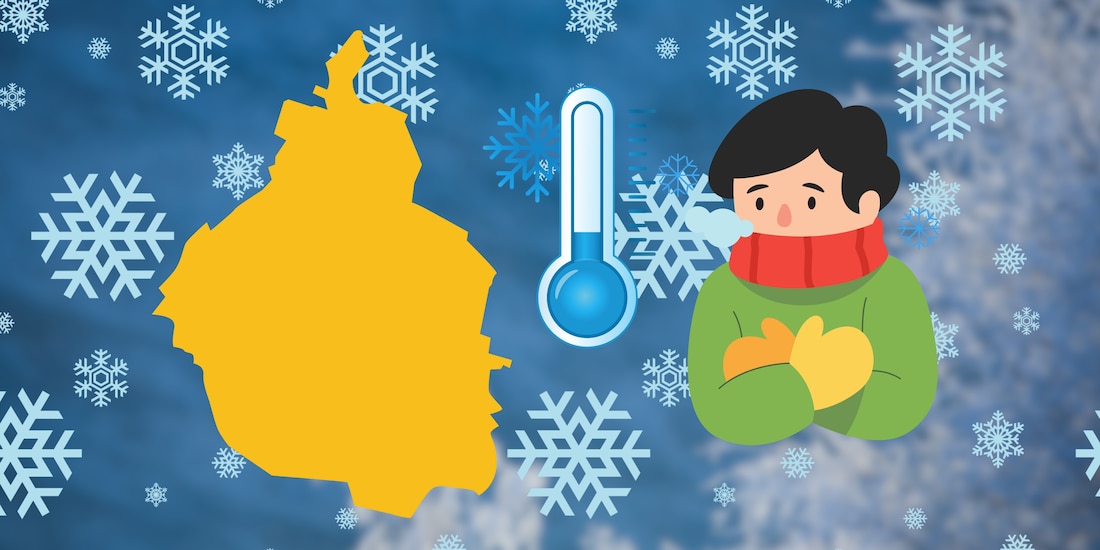 Alerta amarilla por frío en CDMX