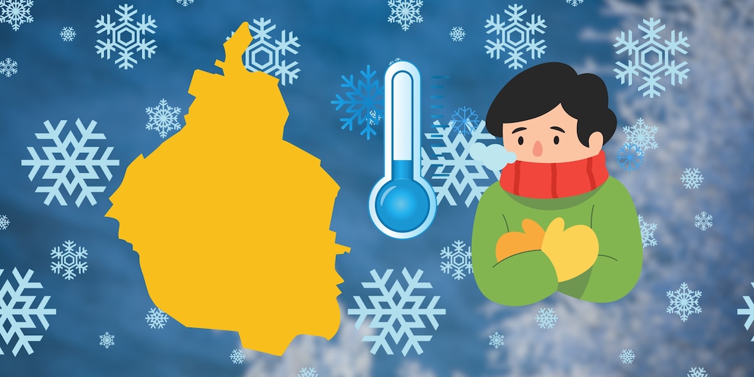 Alerta amarilla por frío en CDMX