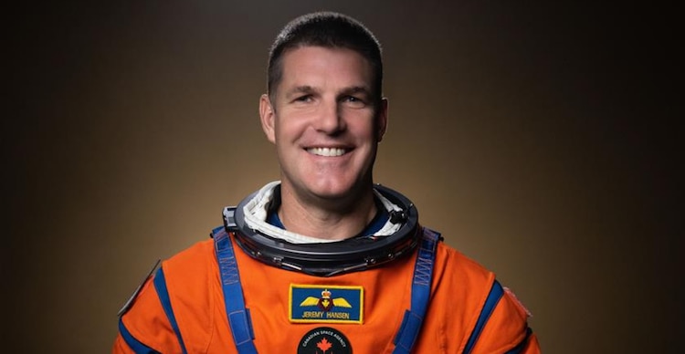 Jeremy Hansen, de la CSA (Agencia Espacial Canadiense)