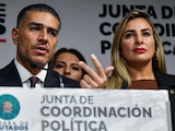 Tras la caída de "El Tanque", la FGR analiza audios sobre Amílcar Olán y células del CJNG, informó el secretario Omar García Harfuch.