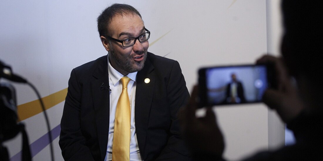 El diputado del Partido del Trabajo, Mauricio Toledo, huyó a Chile desde el pasado 26 de julio.