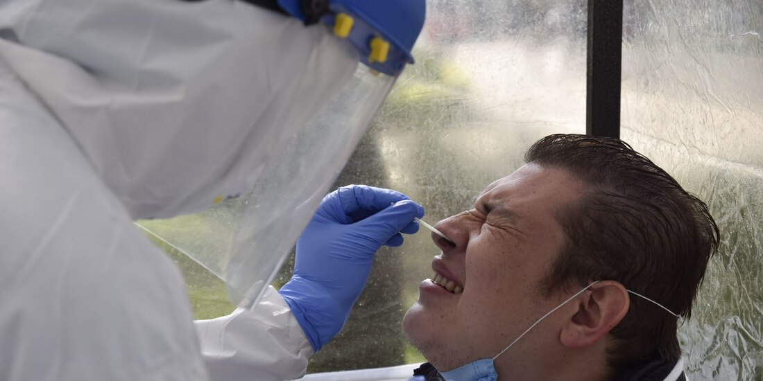 Pruebas de coronavirus en la Ciudad de México