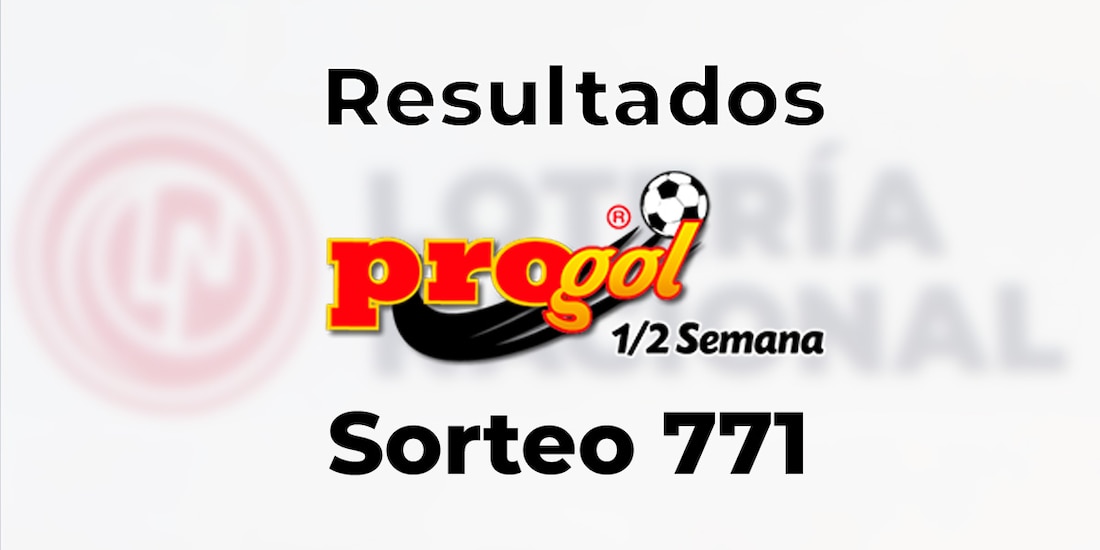Resultados del Progol Media Semana 771 checa la quiniela ganadora.
