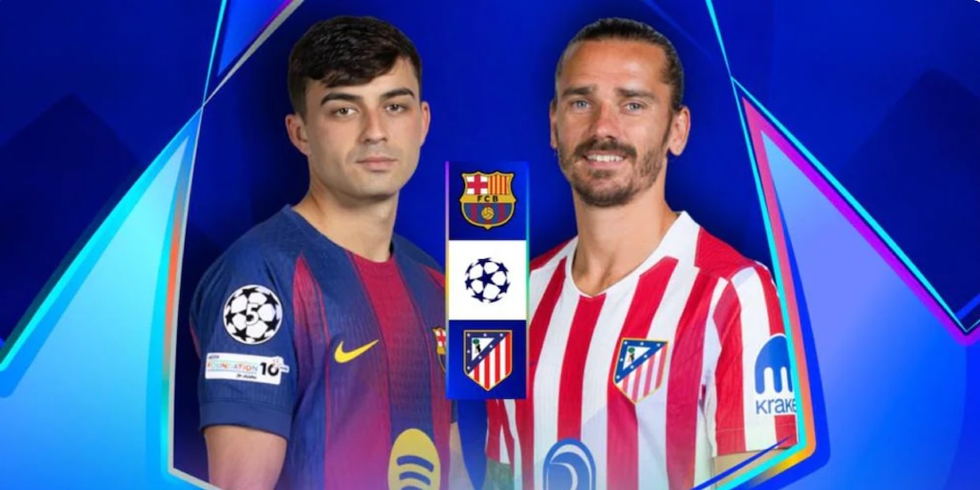 Barcelona y Atlético de Madrid se enfrentan en la cancha de los Culés en ida de cuartos de Champions League.