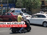 Consulta las restricciones del Hoy No Circula para este viernes 14 de agosto de 2026.