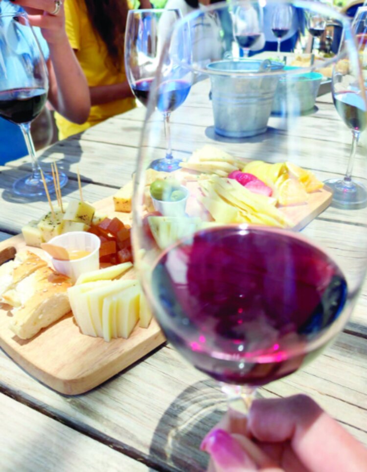 Una tabla de quesos puede ser el inicio
del maridaje.