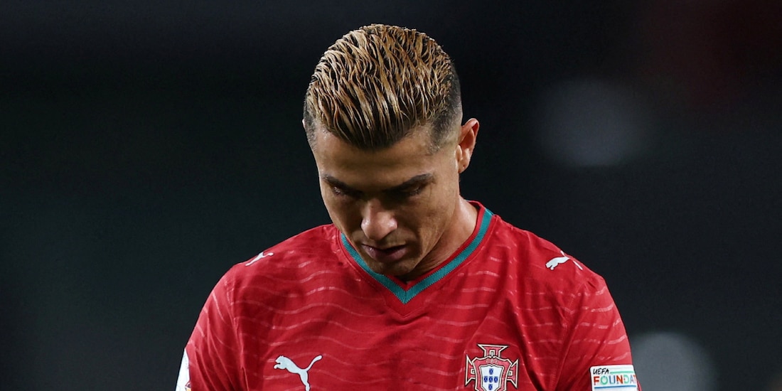 Cristiano Ronaldo fue suspendido por la Federación Portuguesa de Futbol.