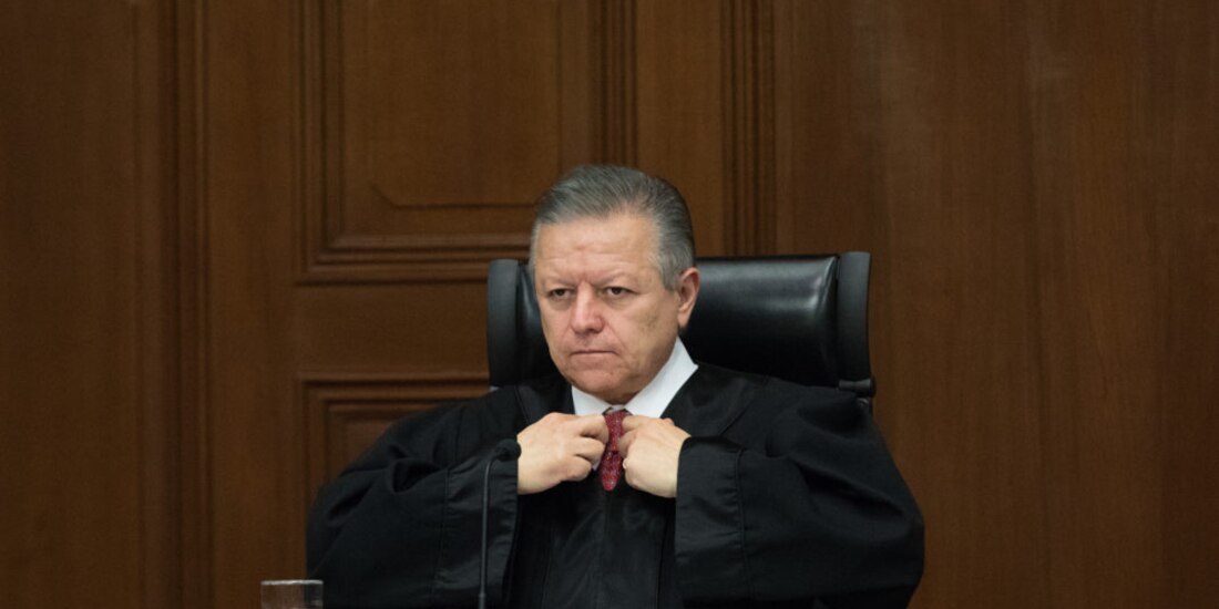 El ministro presidente de la SCJN en imagen de archivo.