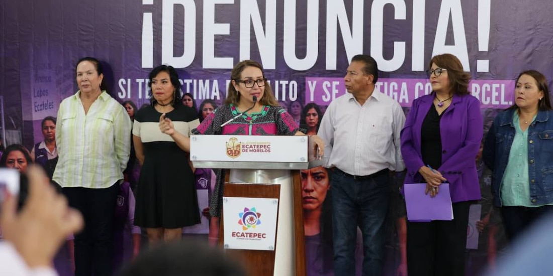Durante el anuncio, la alcaldesa exhortó a la Fiscalía de Justicia del Estado de México a colaborar estrechamente en el seguimiento de las denuncias.