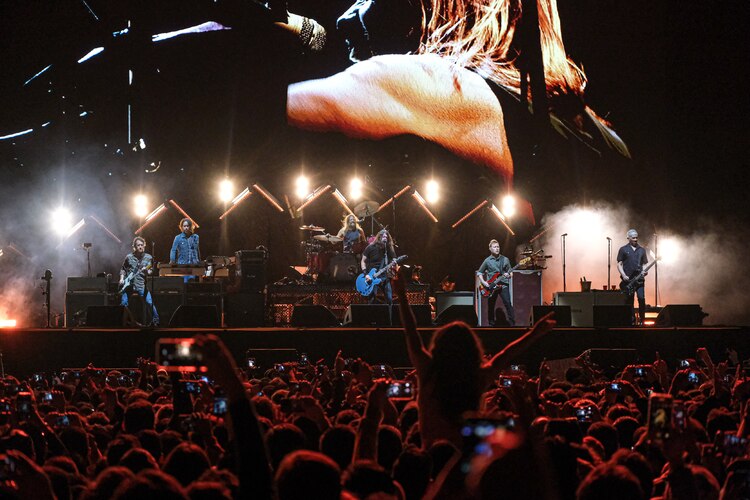 Foo Fighters en el Foro Sol.