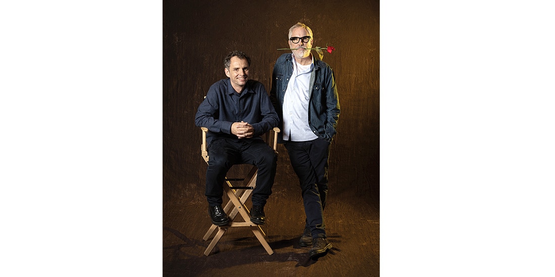 JONÁS y Alfonso Cuarón, ayer