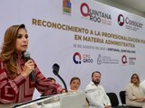 Mara Lezama, Gobernadora constitucional de Quintana Roo.