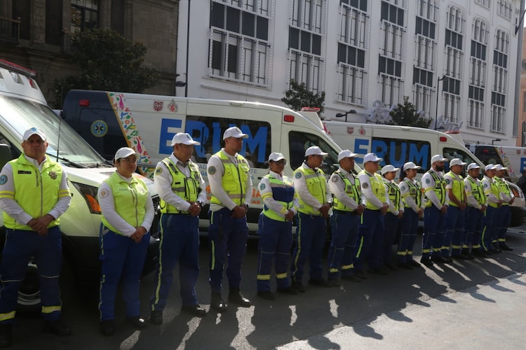 El ERUM de la SSC recibe equipo nuevo para continuar su labor en la atención de más del 70 por ciento de las emergencias y servicios prehospitalarios de la CDMX.