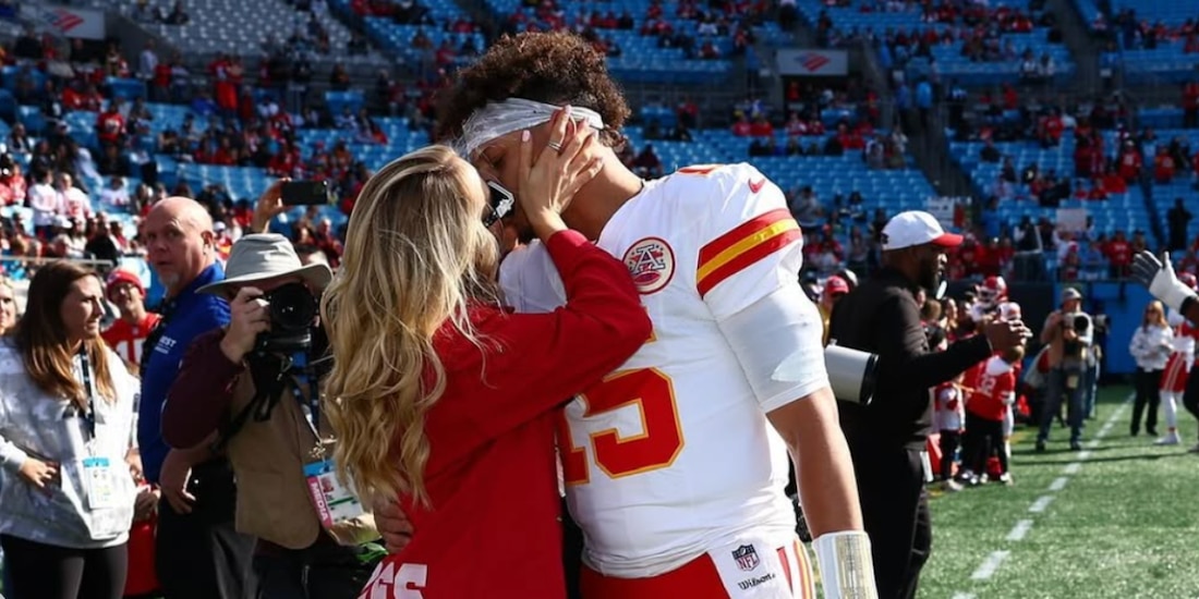 Patrick Mahomes hizo importante promesa a su esposa