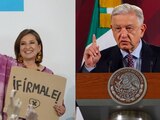 Si Xóchitl no levanta, opositores se van a poner 'rudos', asegura AMLO.