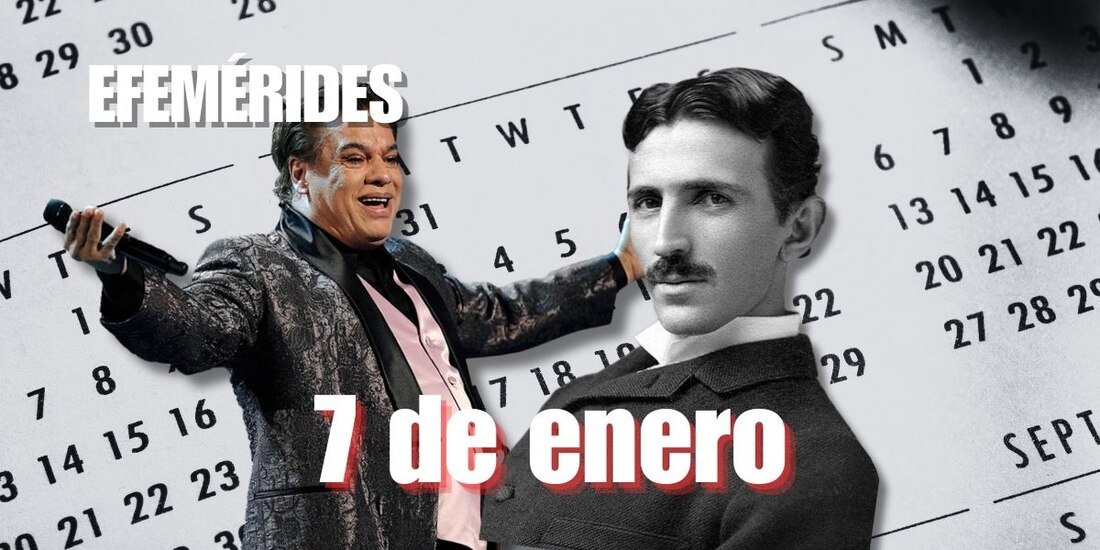 Estas son las efemérides de hoy, 7 de enero.
