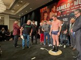 Canelo Álvarez cumple con el peso para su pelea ante Jaime Munguía