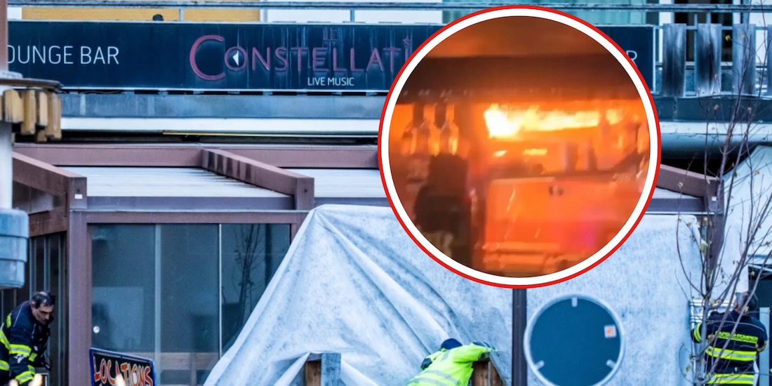 Incendio en el bar Le Constellation