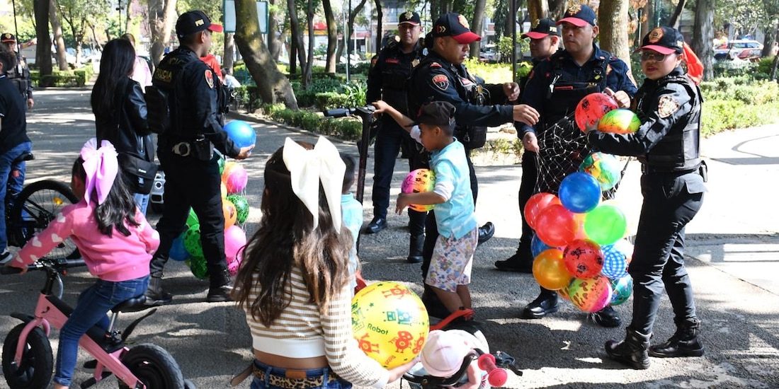 Saldo blanco en la alcaldía Benito Juárez por operativo navideño.