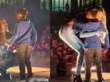 Belinda sube a un niño al escenario... y él la desprecia: "Me rompes el corazón" (VIDEO)