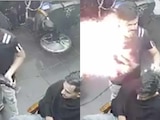 La secadora del cabello explotó como una bomba y todo comenzó a arder.