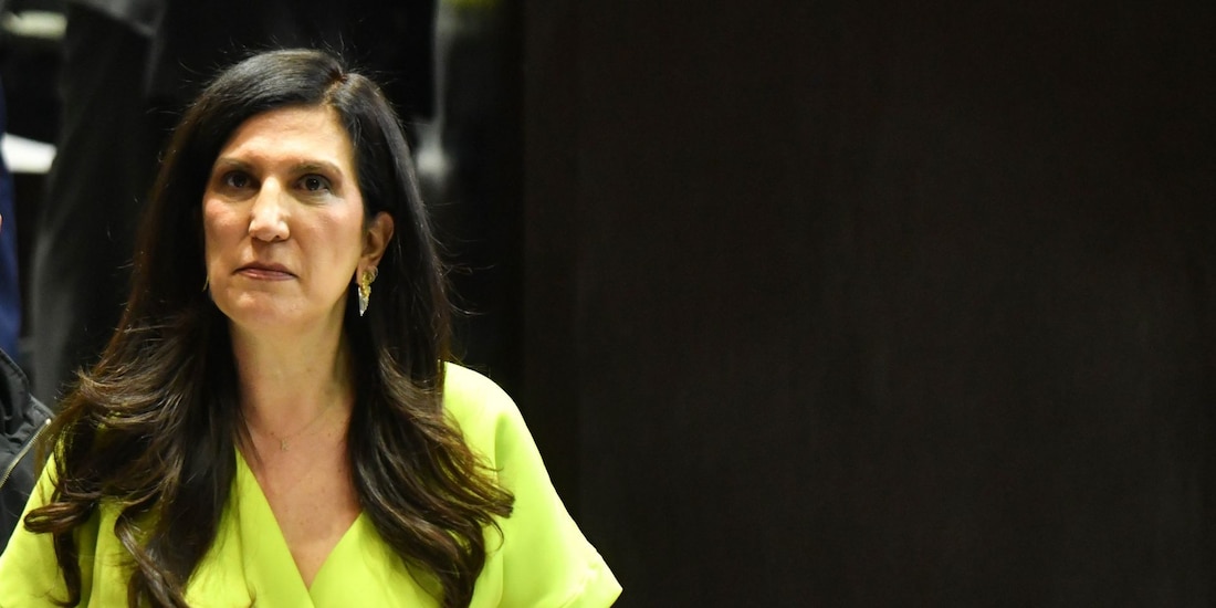 Kenia López Rabadán, presidenta de la mesa directiva